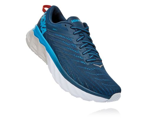 Sapatilhas Corrida Estrada Hoka One One Masculino Azuis / Azuis | 874513-FXE